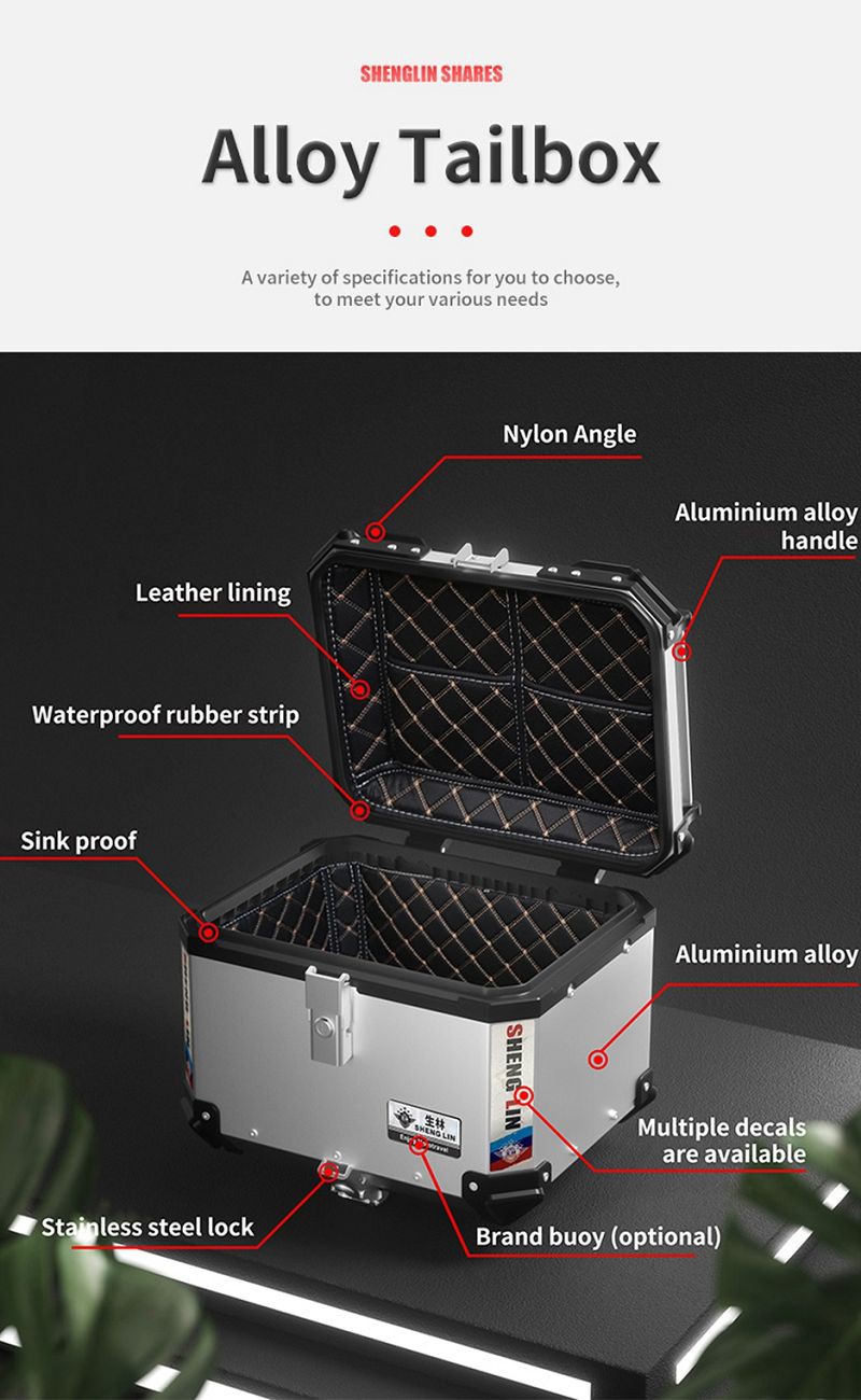 Part detail display motorcycle with trunk001