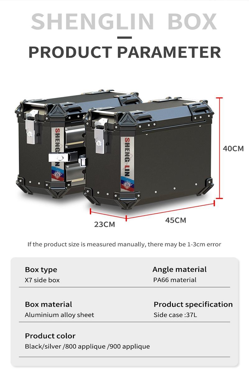 touring trunks for motorcycles parameter details001