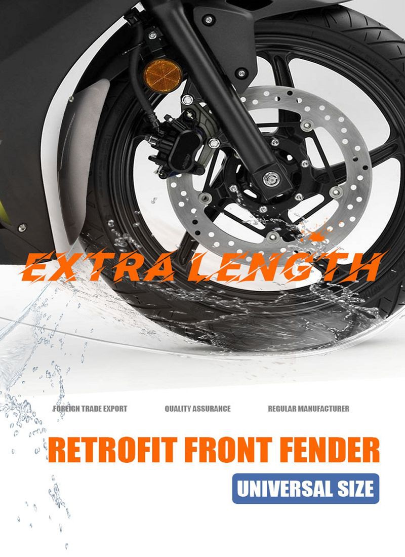 universal front fender motorcycle installation details001