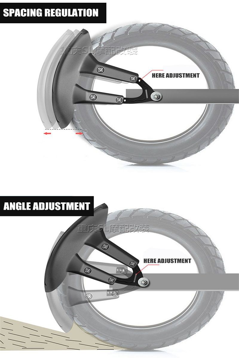 rear motorcycle fender Shenglin fender for most brands of motorcycle001