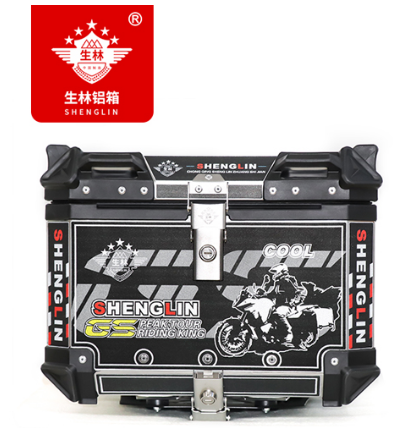 aftermarket motorcycle trunks Side display