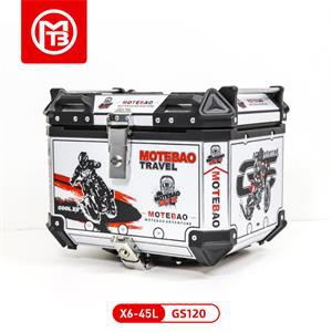 Hộp đựng đuôi xe máy 45L- Bạc