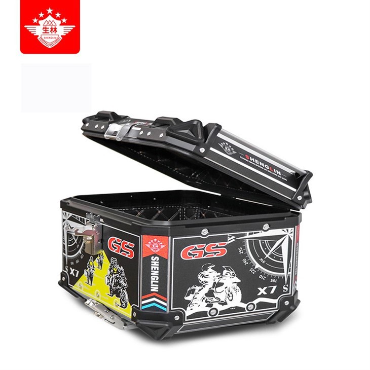 Strong sealing style novel motorcycle trunk bag