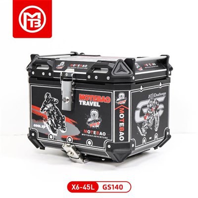 Hộp đựng đồ Topcase màu bạc 45L cho xe máy