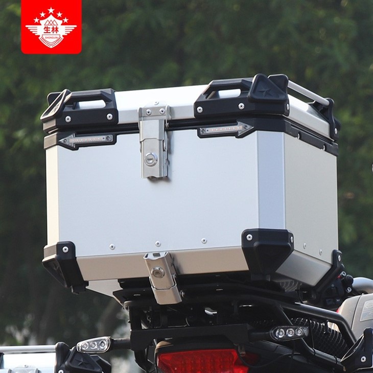 trunk box for motorcycle ShenglinX5 motor boxes hot sale for riders.